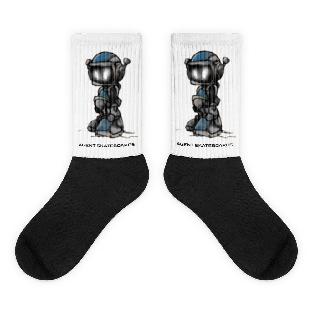 Agent Robot Socks