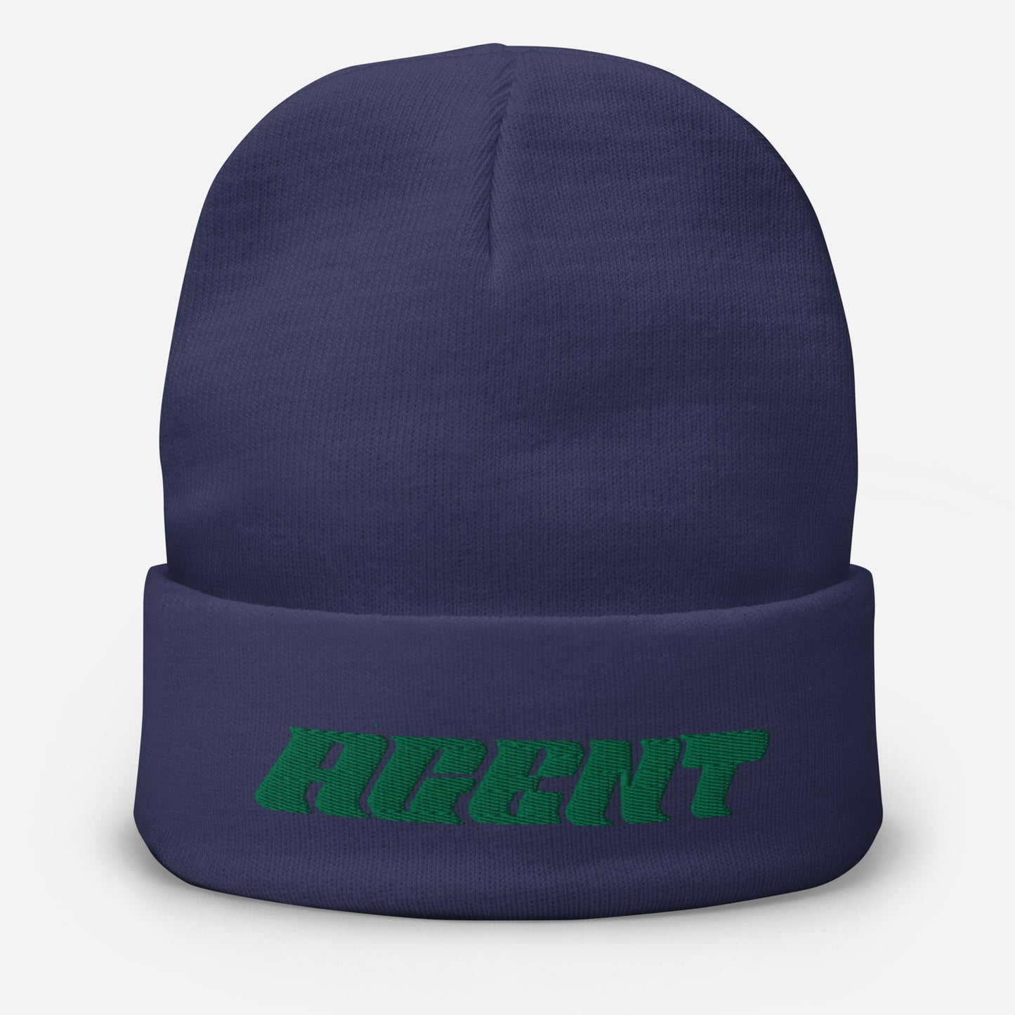 Agent  Letters Beanie Green Thread