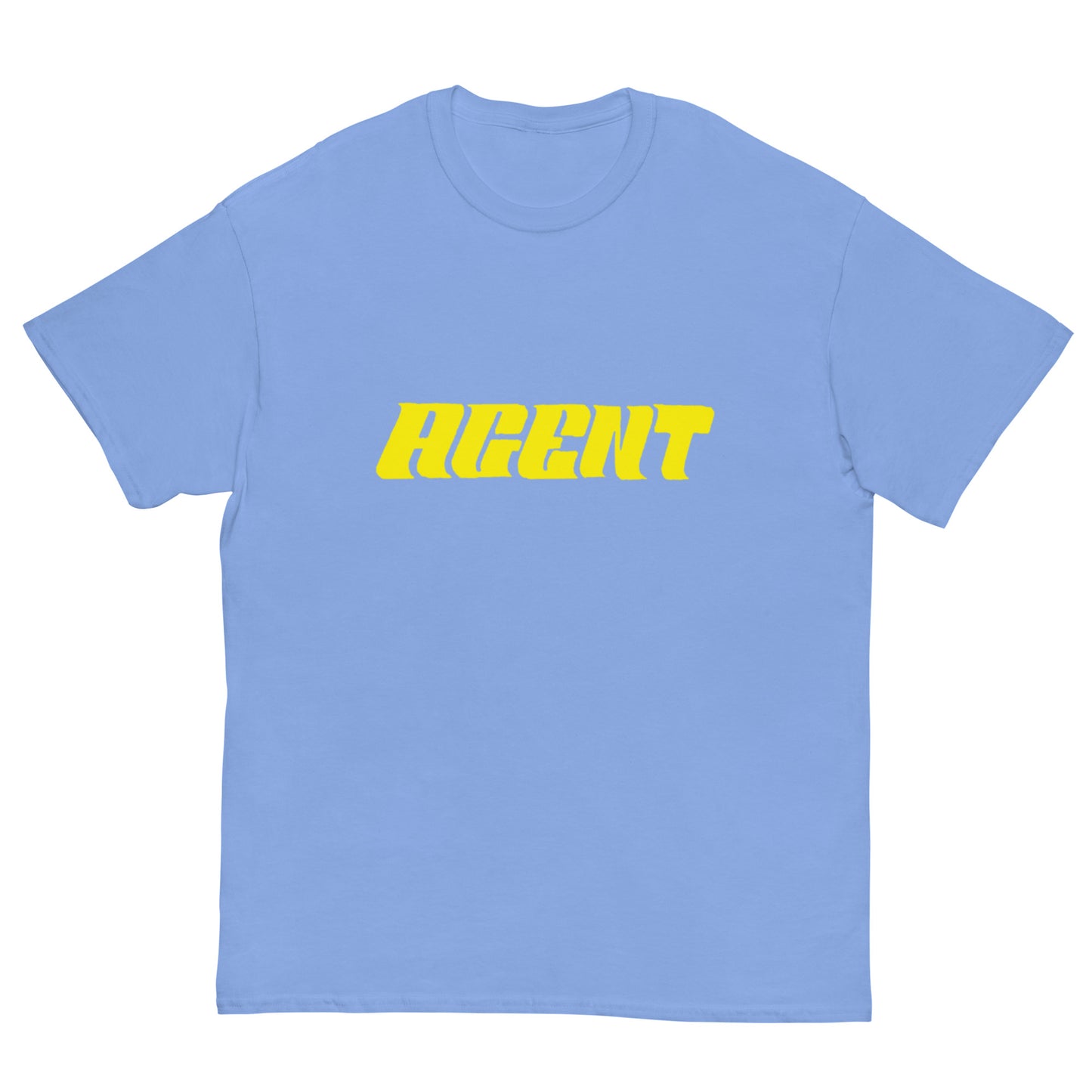 Agent Yellow Letters T-Shirt -Basic Tee