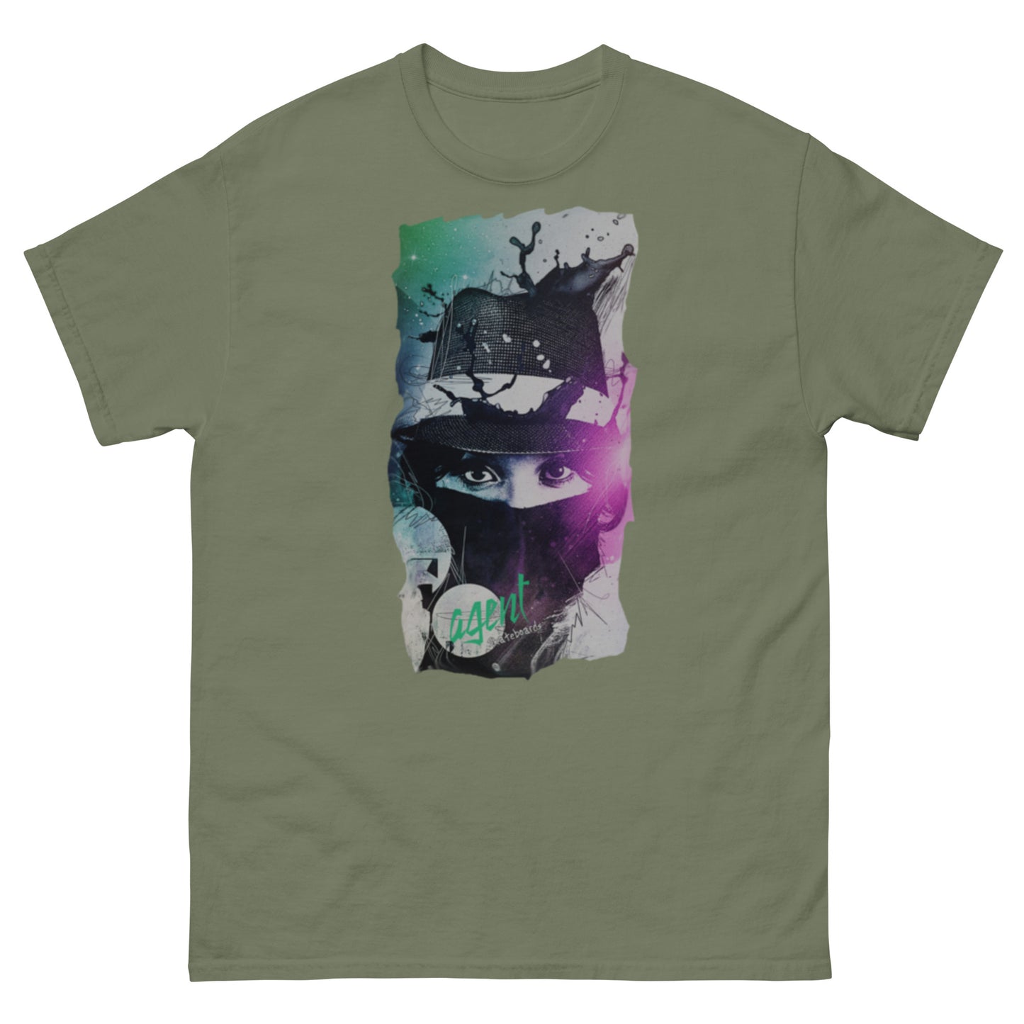 Agent Blue Eyes T-Shirt -Basic Tee