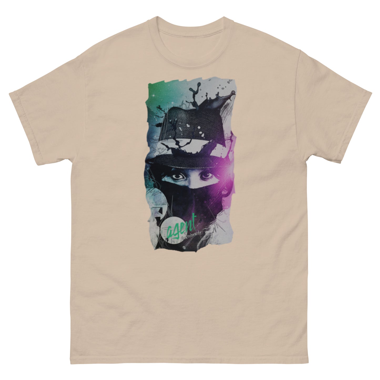 Agent Blue Eyes T-Shirt -Basic Tee